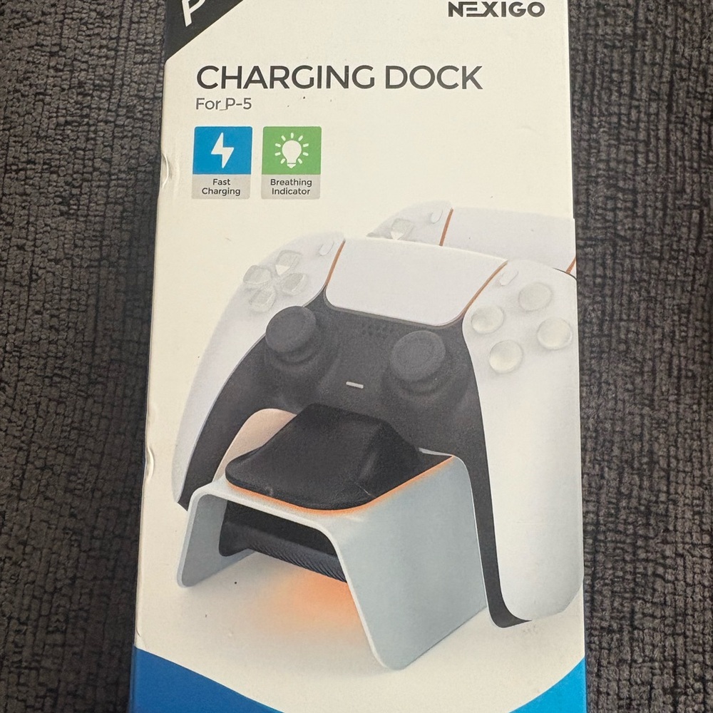 Charging Dock for P-5 Controllers - White and Black